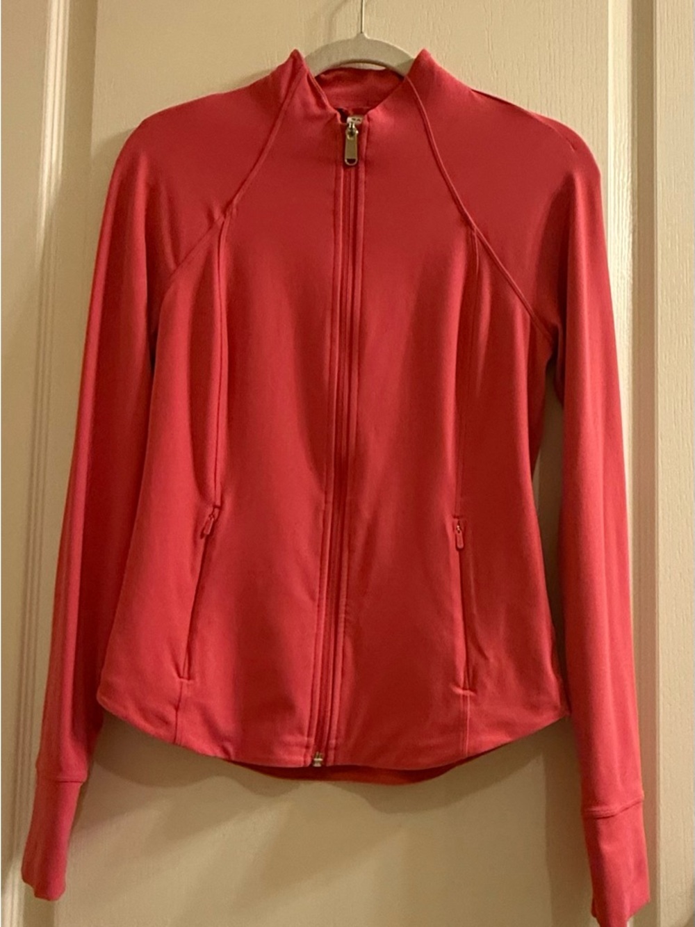 Athleta Salutation Jacket, Pink, Size Small